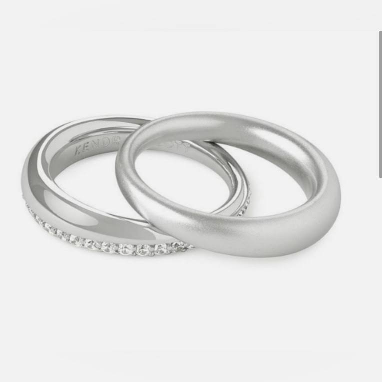 Colette Silver Ring Set - Bella's House Tulsa