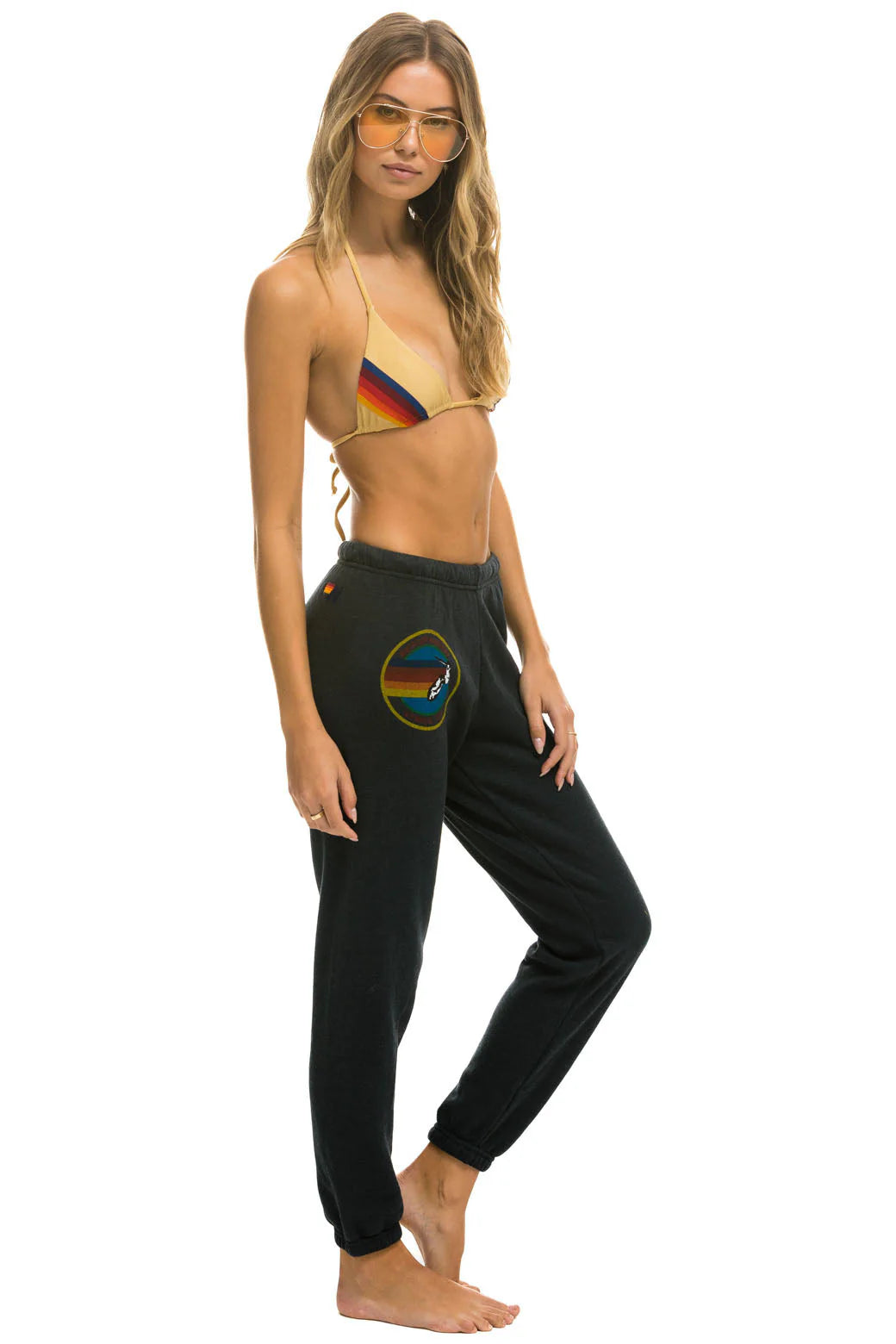 Aviator Nation Sweatpants-Charcoal