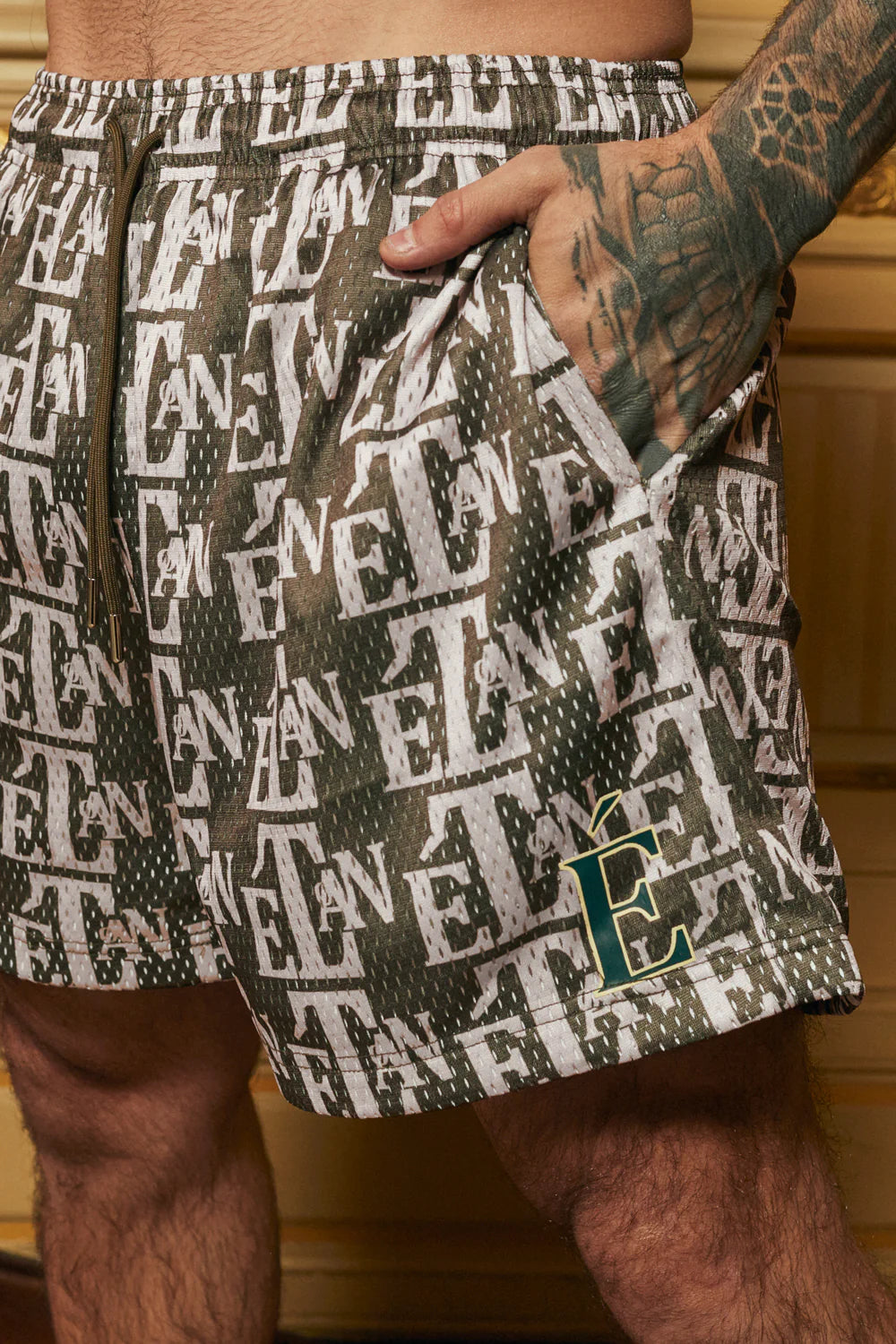 Monogram Shorts - Bella's House Tulsa