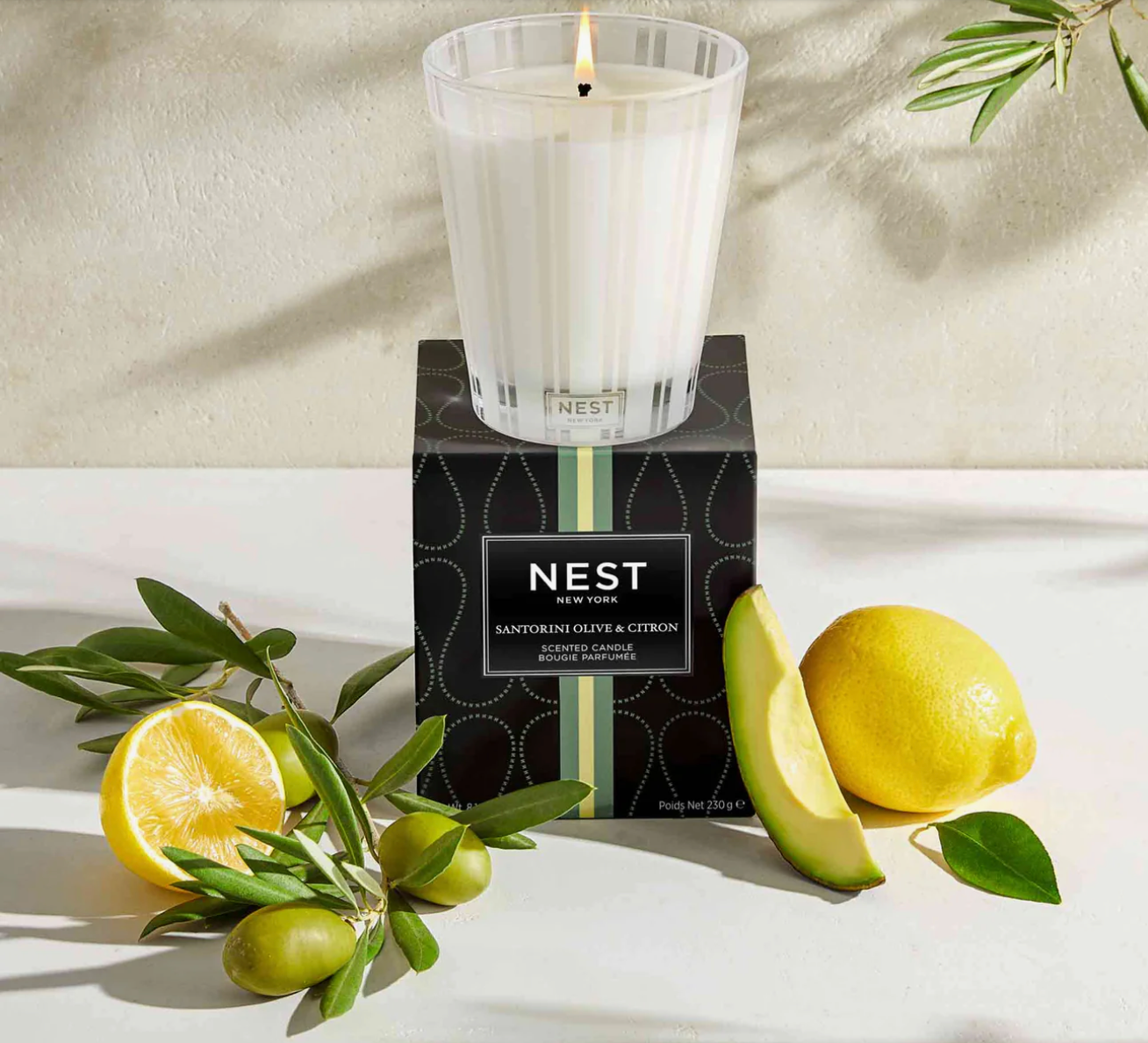 Santorini Olive & Citron Classic Candle