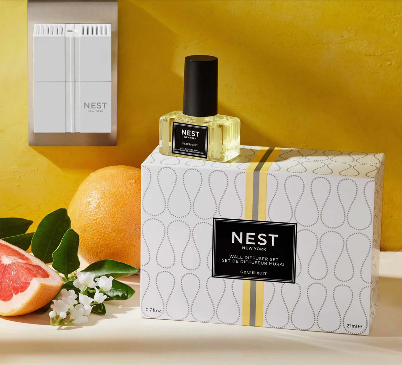 Grapefruit Wall Diffuser Set