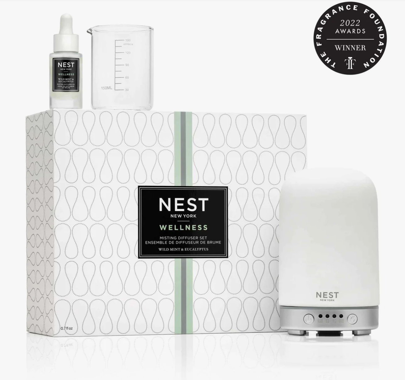 Wild Mint & Eucalyptus Misting Diffuser Set