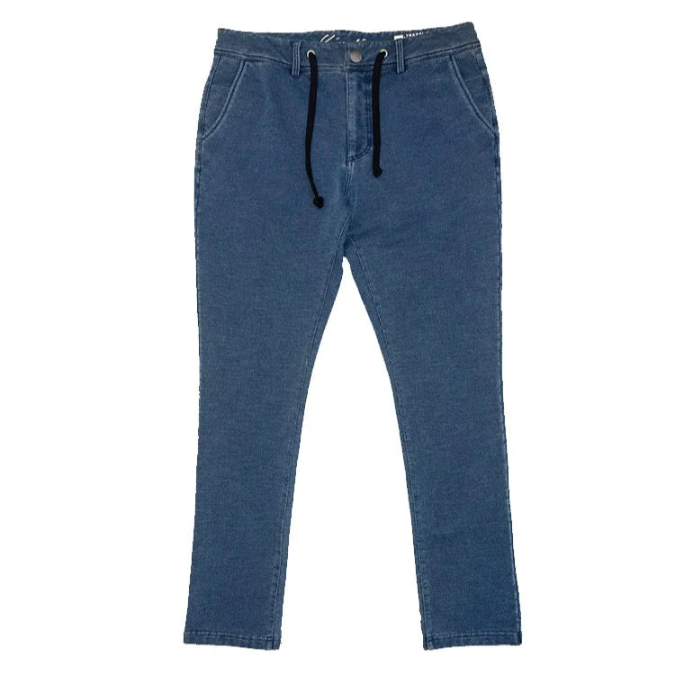 TRAVEL PANTS (DENIM BLUE) - Bella's House Tulsa