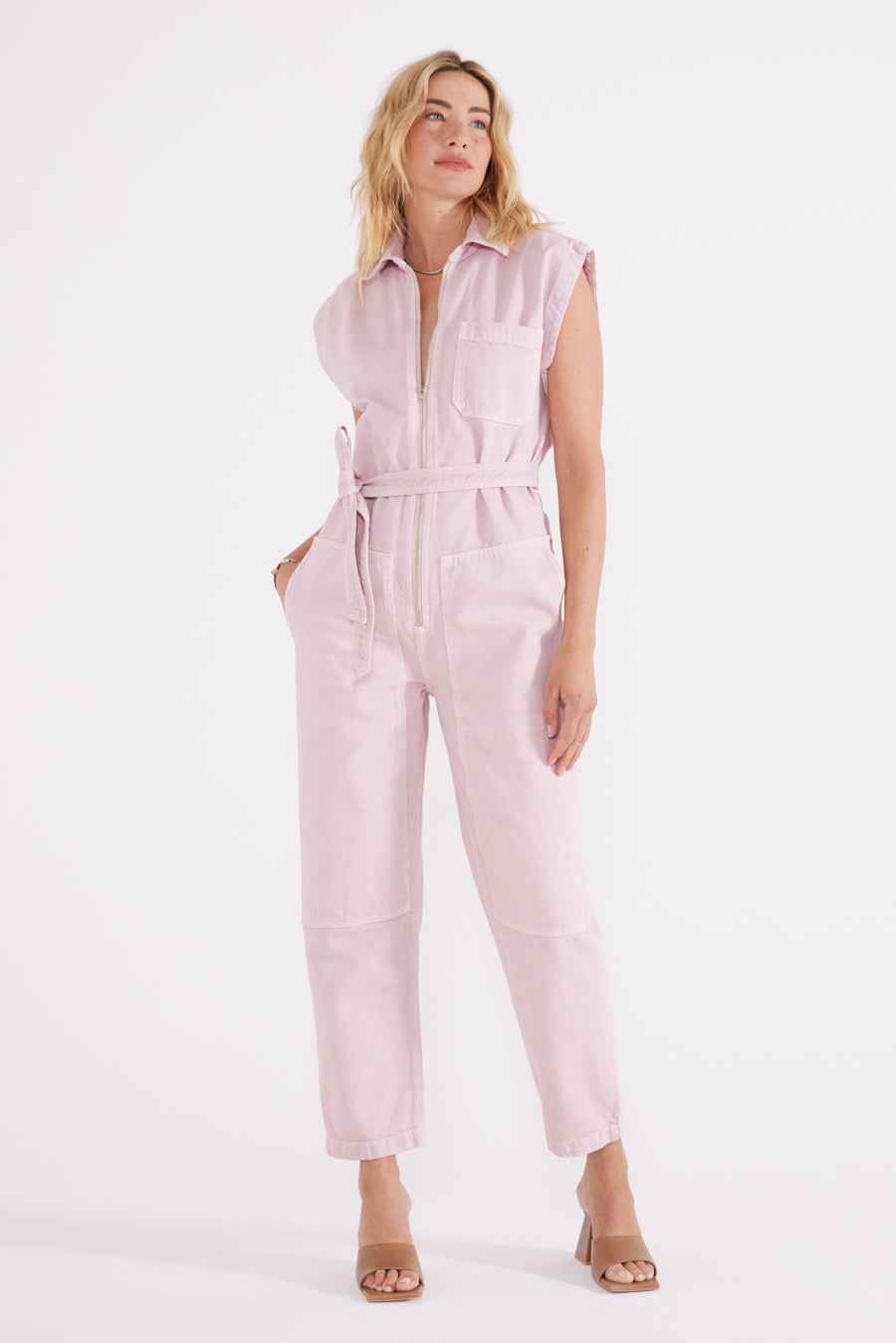 Sabina Carpenter Jumpsuit Orchid Ice - Stylish and Versatile Fashion Statement - Bella's House Tulsa