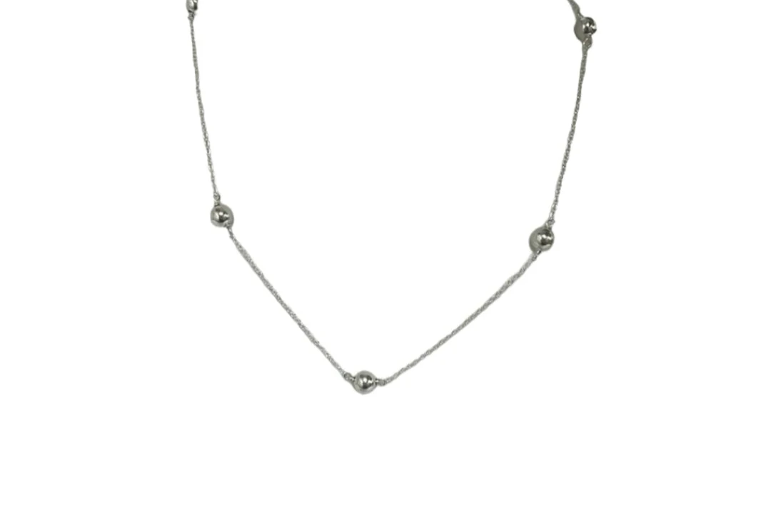 15" Choker Simplicity Chain Sterling- Classic 6mm Sterling