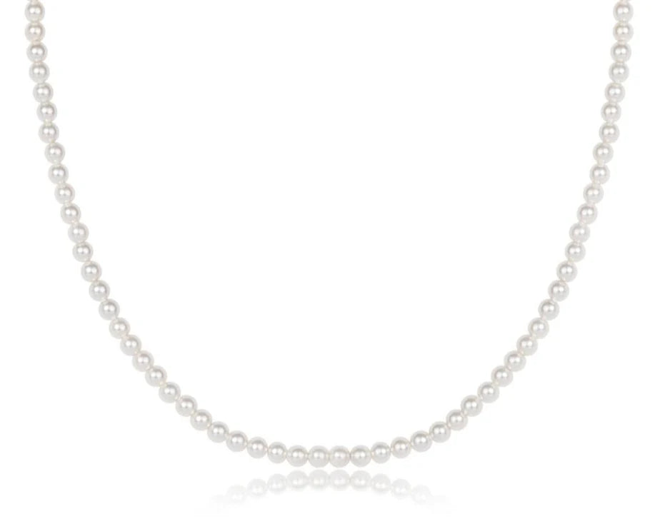 17" Classic Pearl Choker 3mm