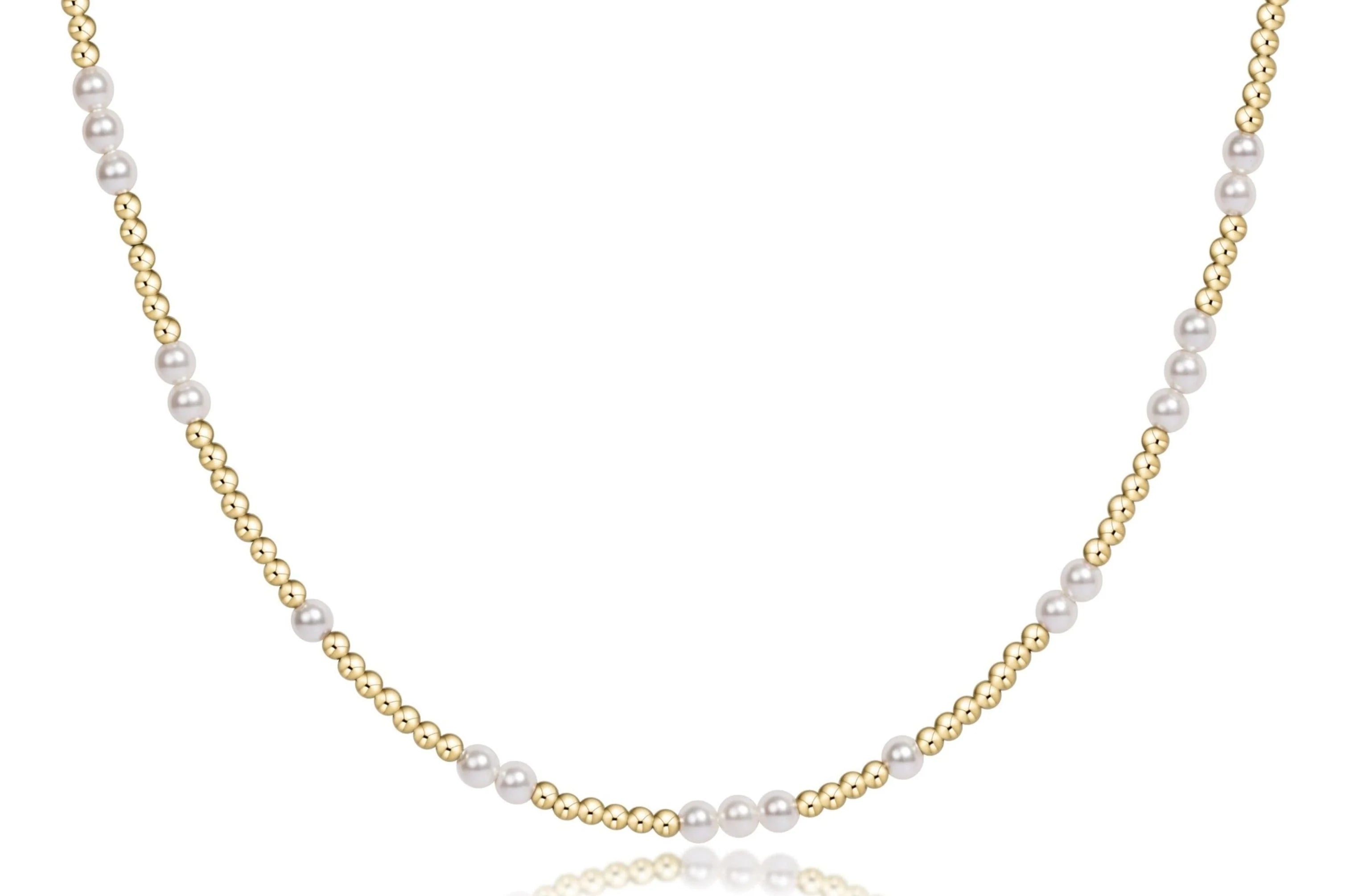 17" Hope Unwritten Pearl Choker 3mm