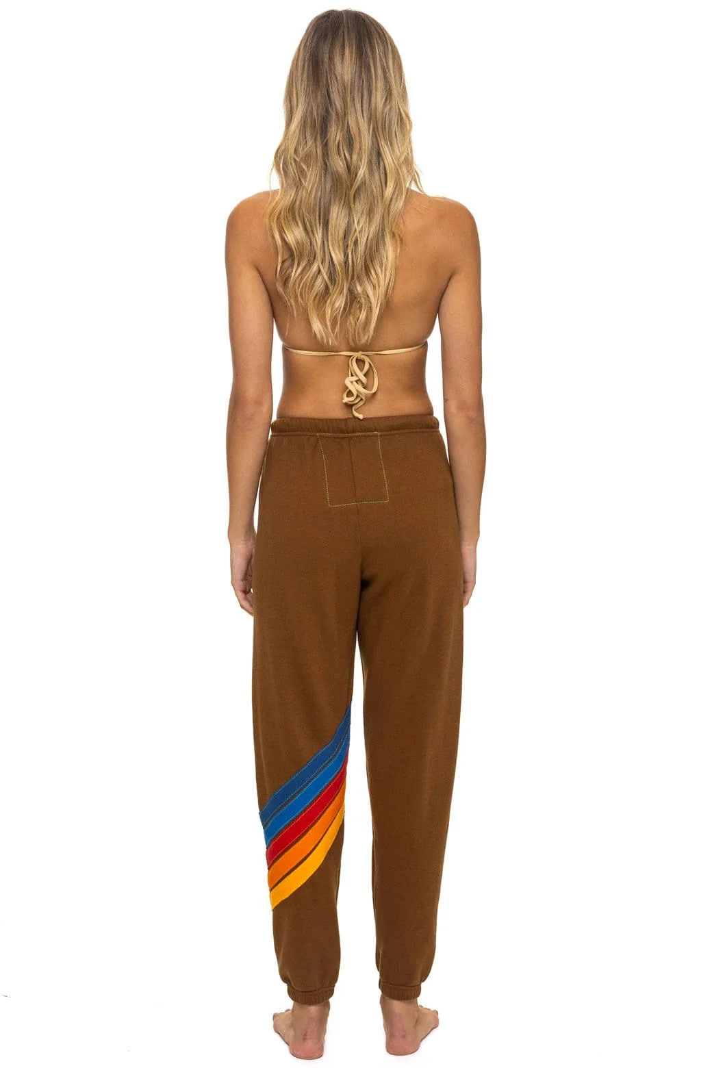 All Seasons Circle Chevron Women’s Sweatpants Cinnamon