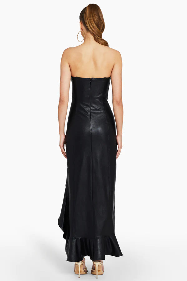 Symone Dress Faux Leather