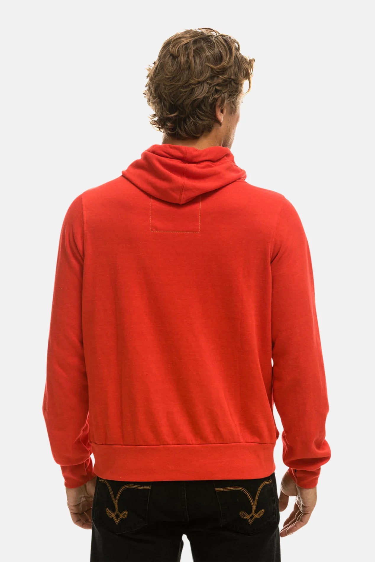 Aviator Nation Ninja Pullover Hoodie Red