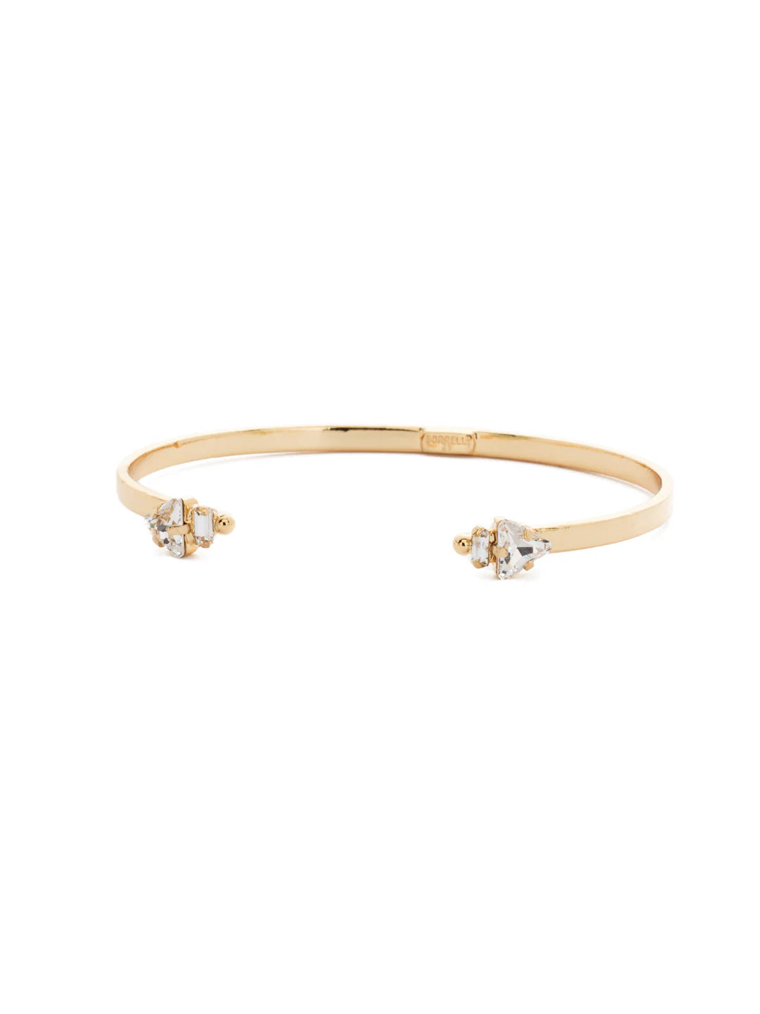 Open Ended Cuff Gold Bracelet