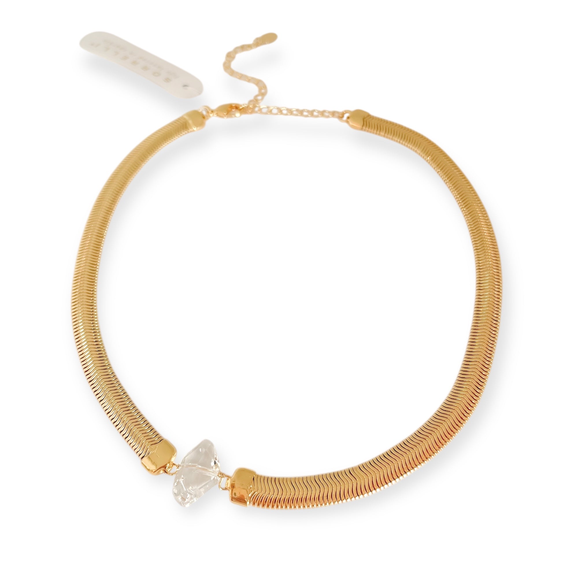  Bright Gold Choker Crystal