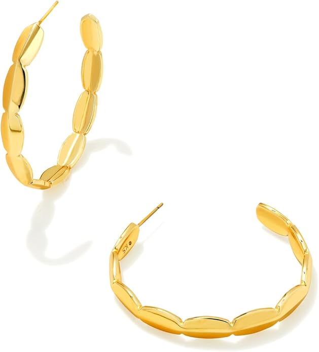 Brooke Gold Hoop Earrings