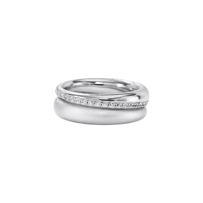 Colette Silver Ring Set