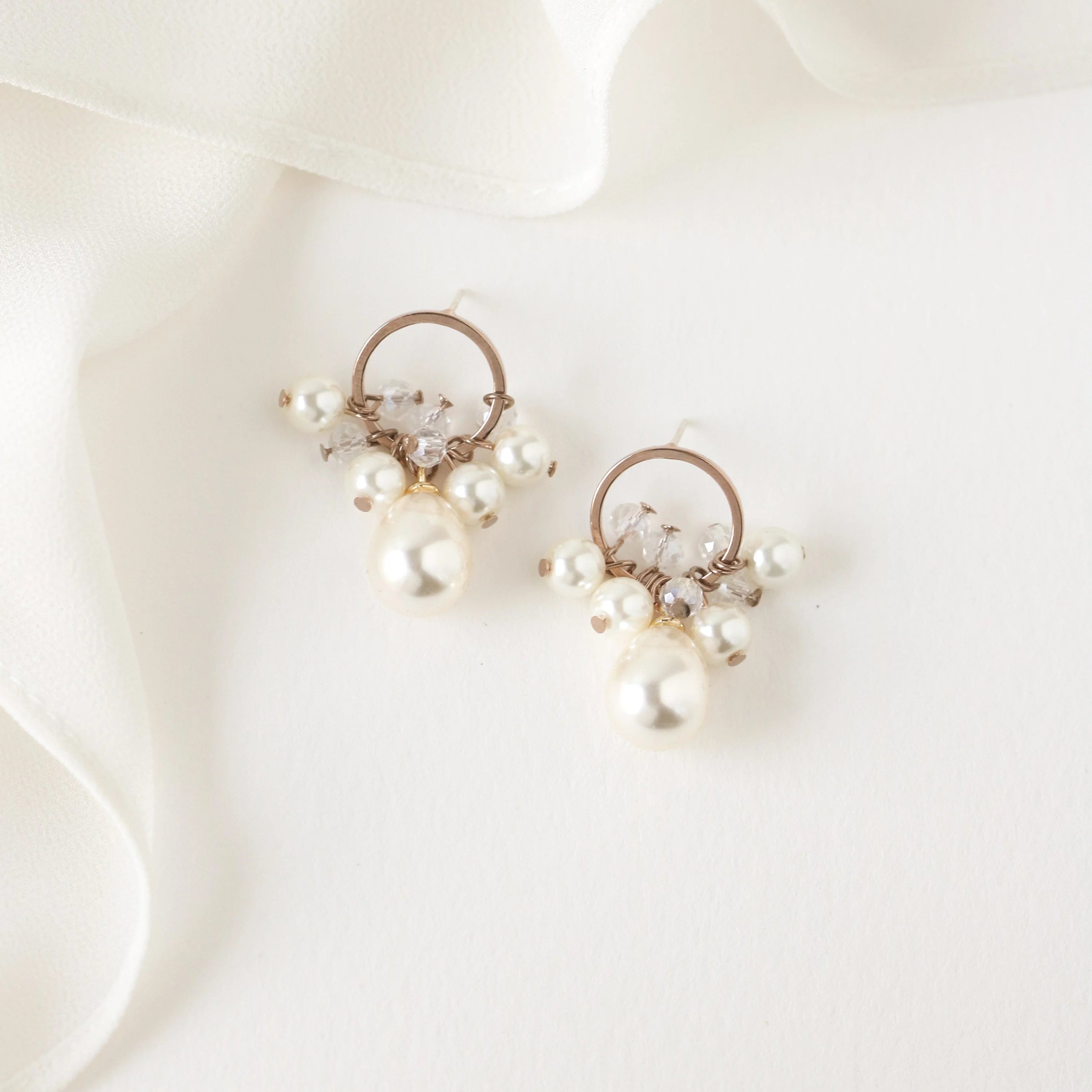 Contessa Pearl Drop Earrings