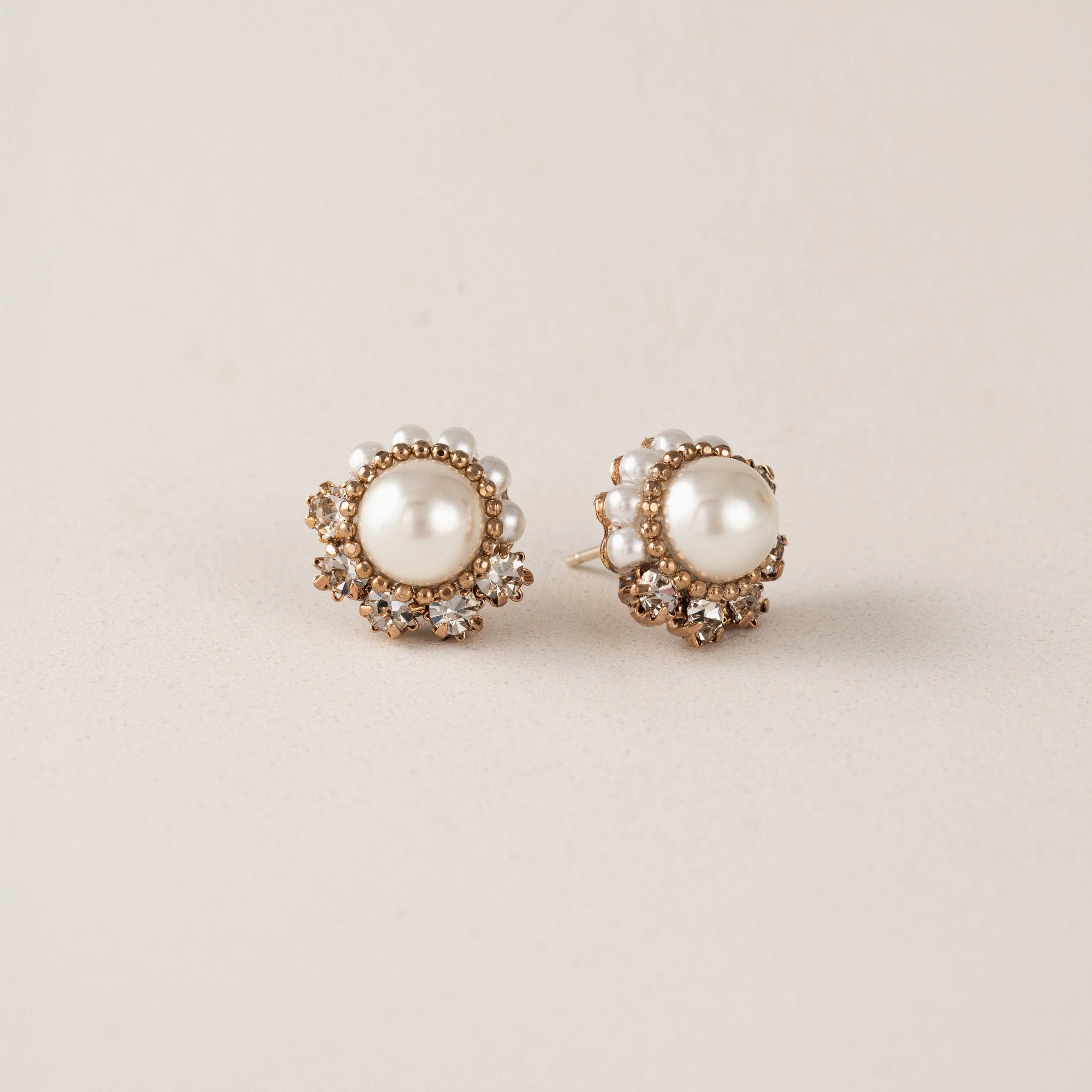 Empress Pearl Post Earrings