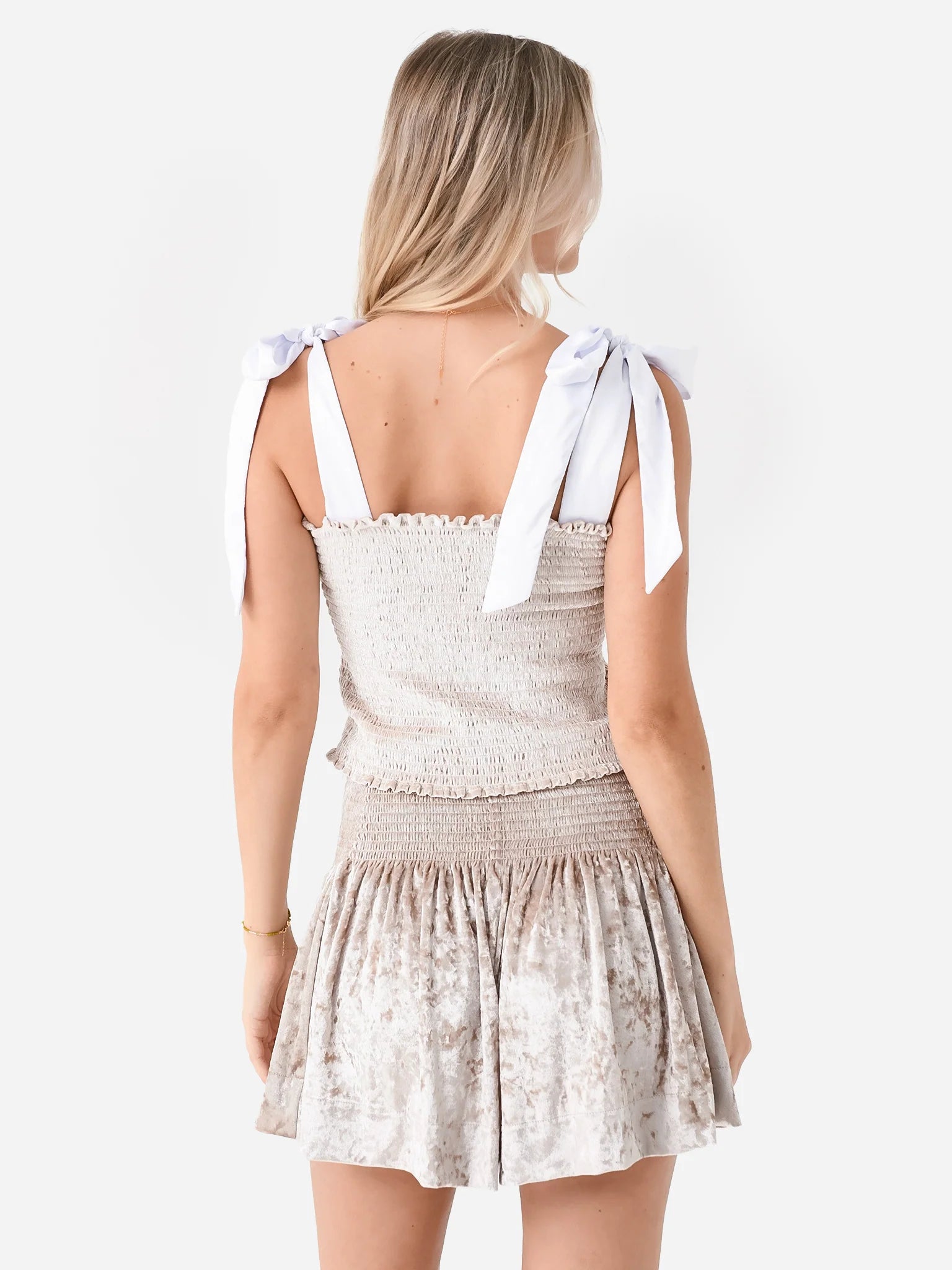 Erica Skirt in Moonlight Velvet