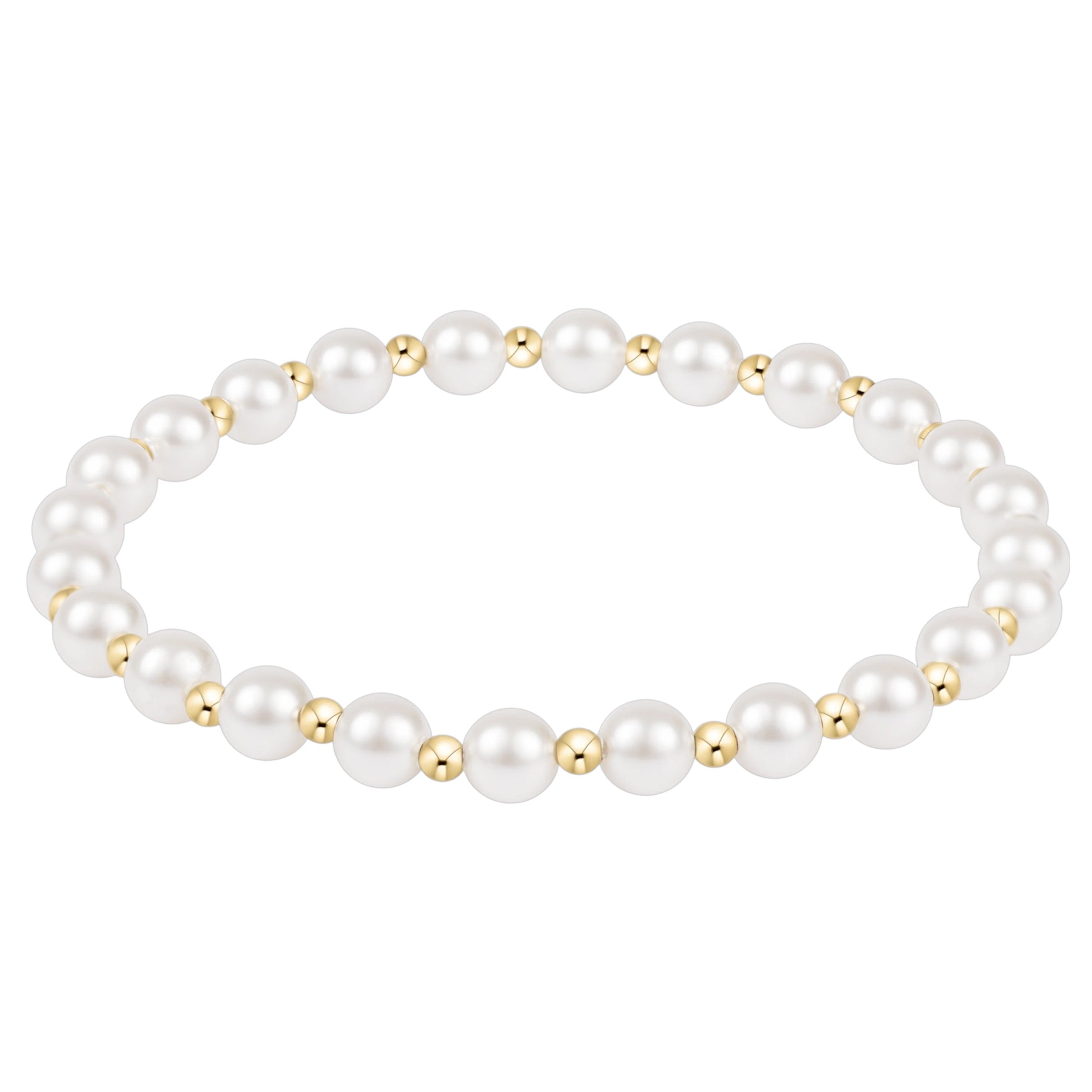 Grateful Pearl 5mm Bead Bracelet