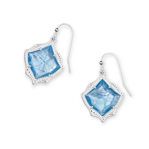 Kyrie Earrings in Sky Blue Illusion