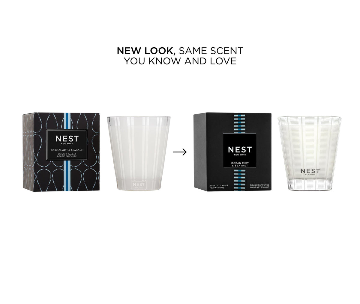 Nest Ocean Mist & Sea Salt Classic Candle - Bella's House Tulsa
