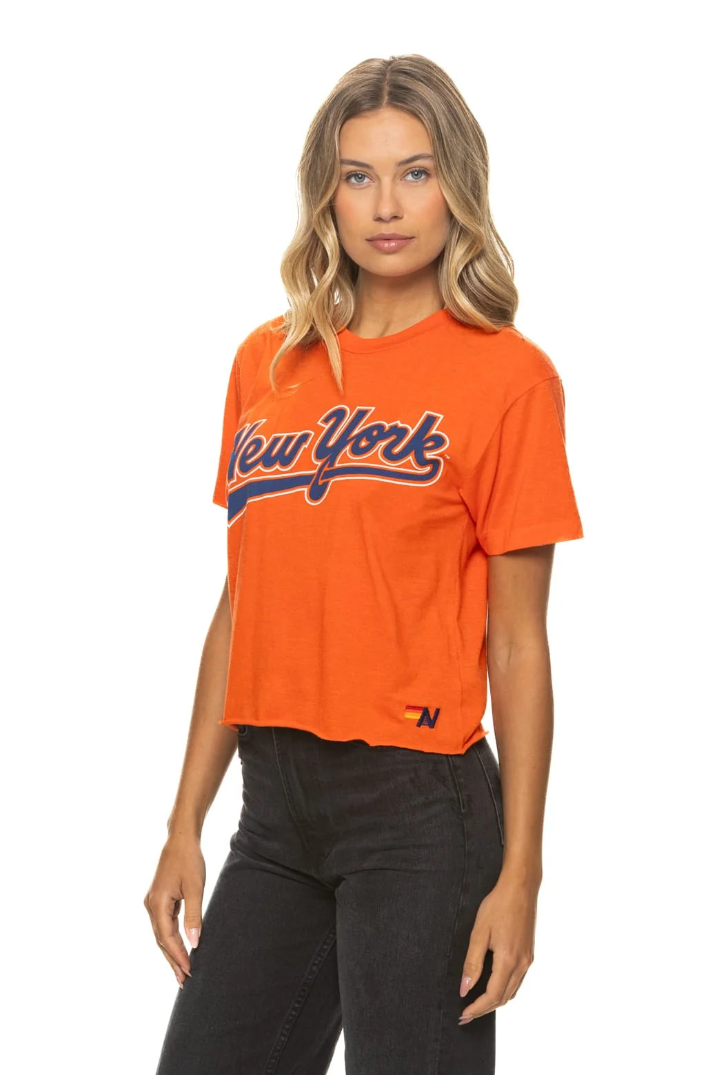 NY METS 2026 Boyfriend Tee - Orange