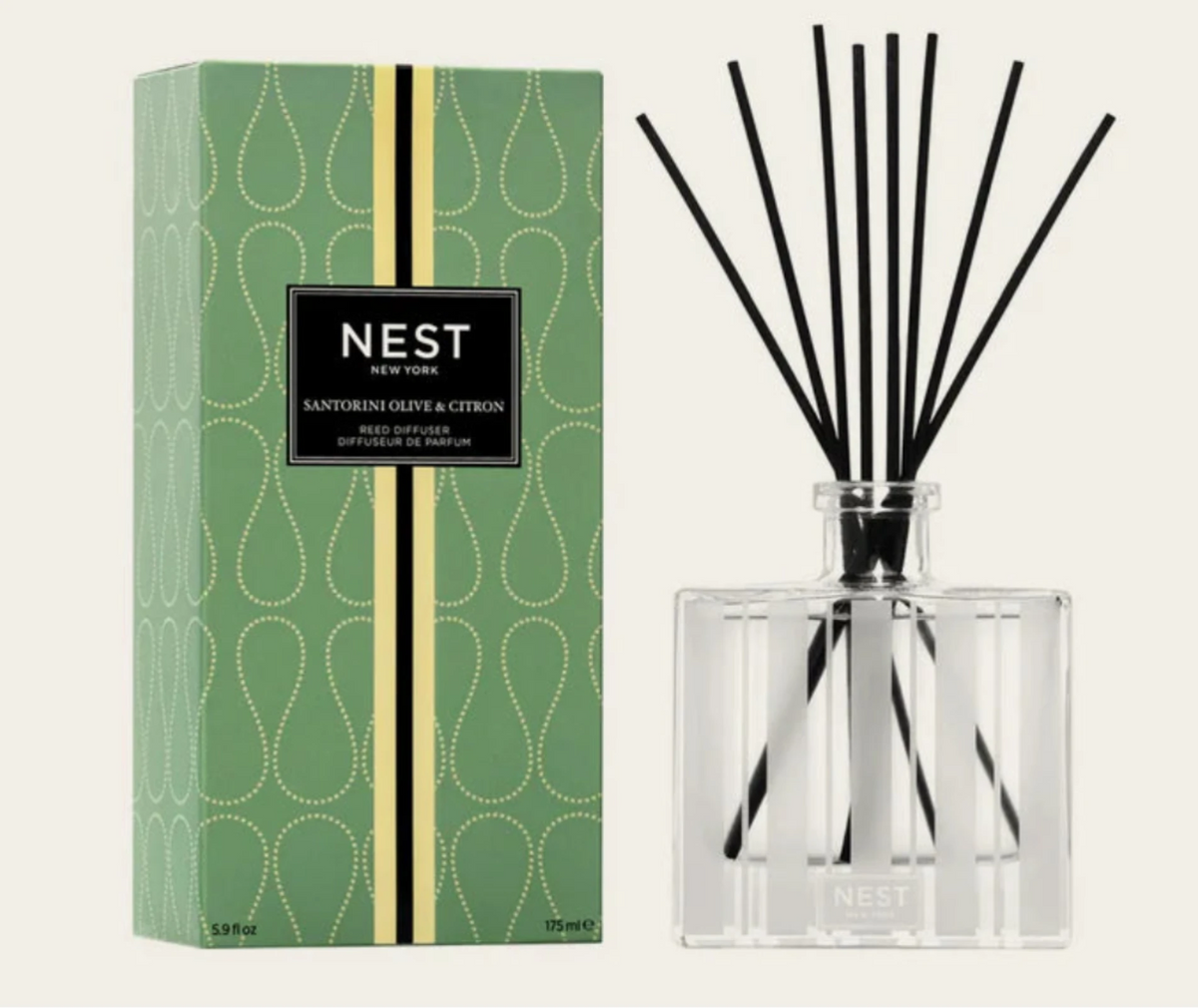 Nest Santorini Olive & Citron Reed Diffuser