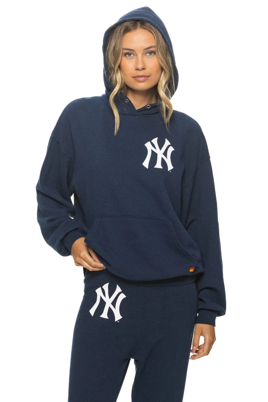New York Yankees 2026 Pullover Hoodie- Navy