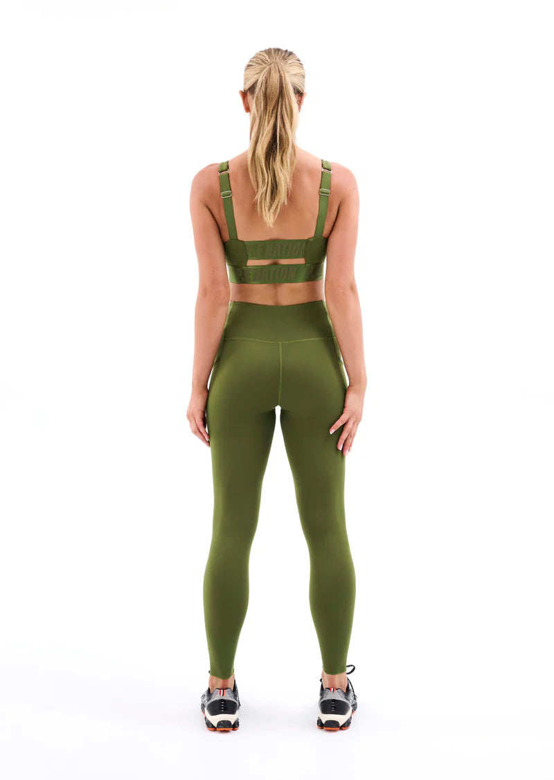 RECALIBRATE LEGGING IN PESTO - Bella's House Tulsa