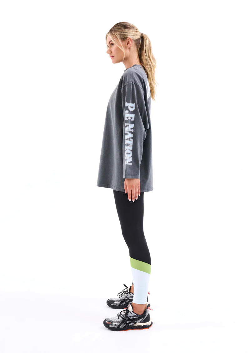 ODYSSEY LS TEE IN DARK SHADOW - Bella's House Tulsa