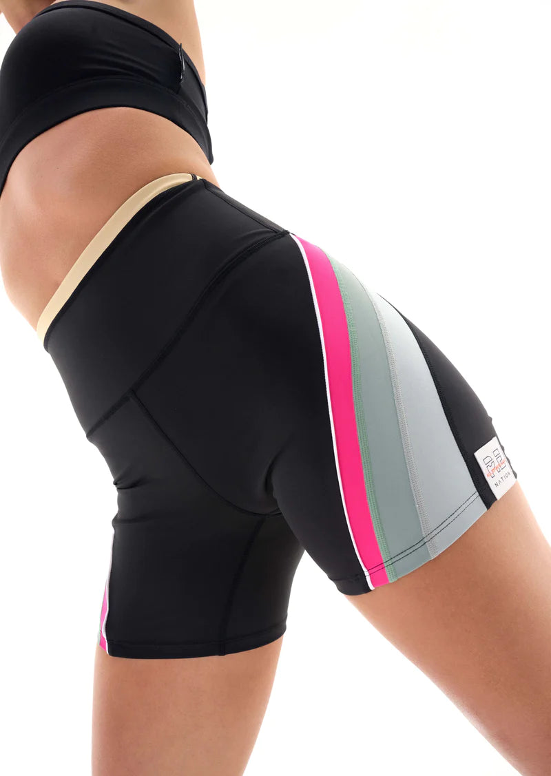 Division One  Bike Short - Black