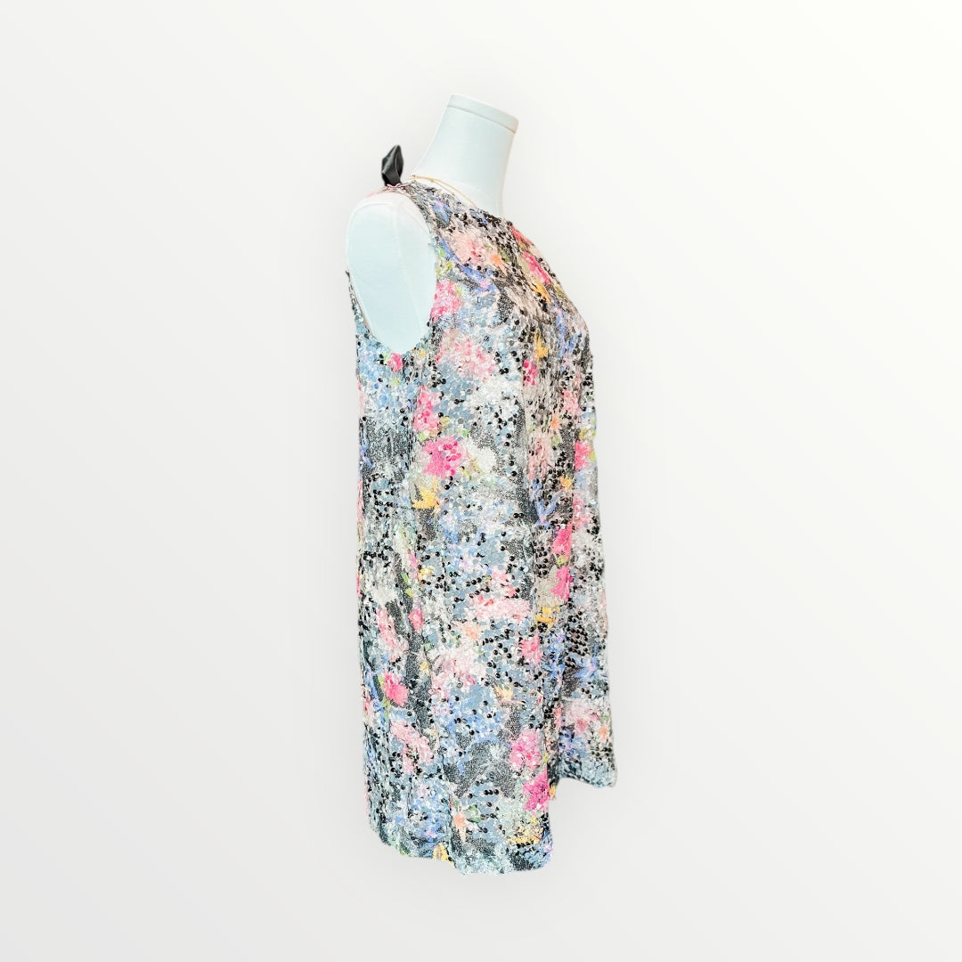 Floral Sequin Dress