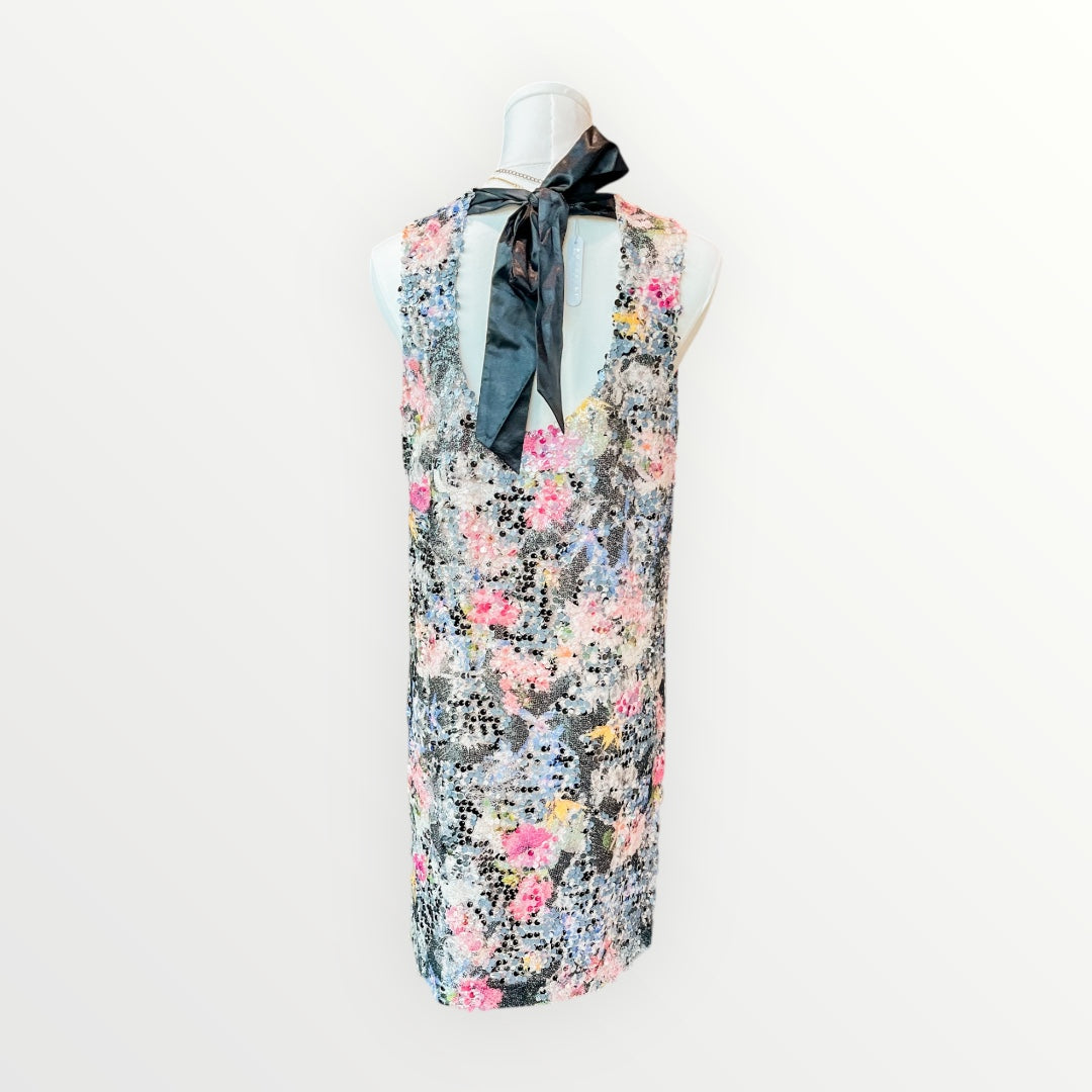 Floral Sequin Dress