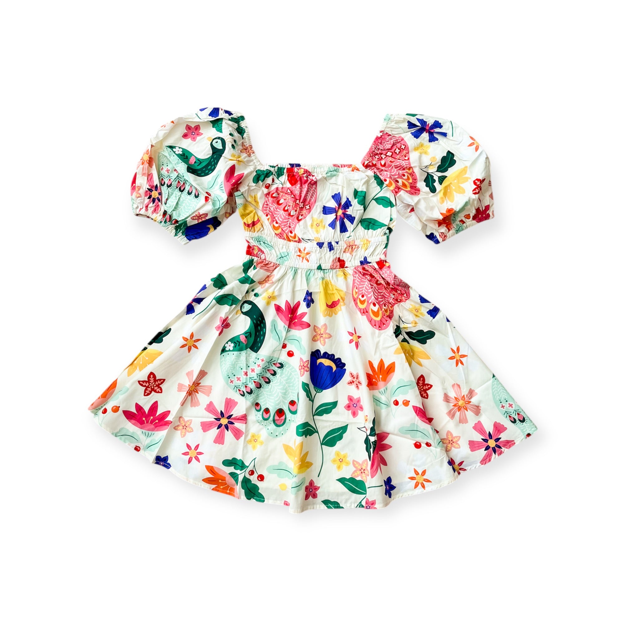 Pretty Peacock Dress