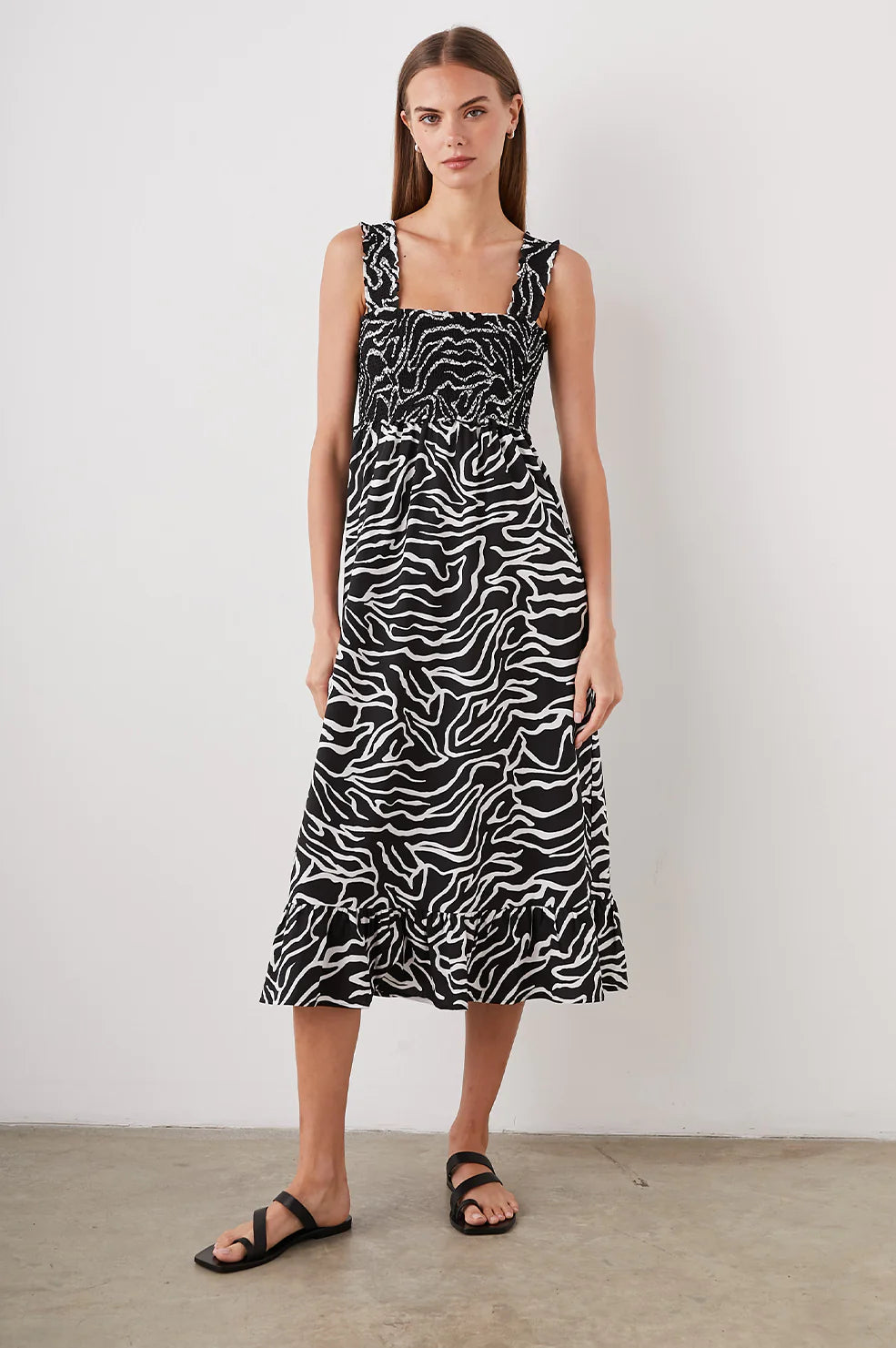 Rumi Dress Contour Lines  Eco - Bella's House Tulsa