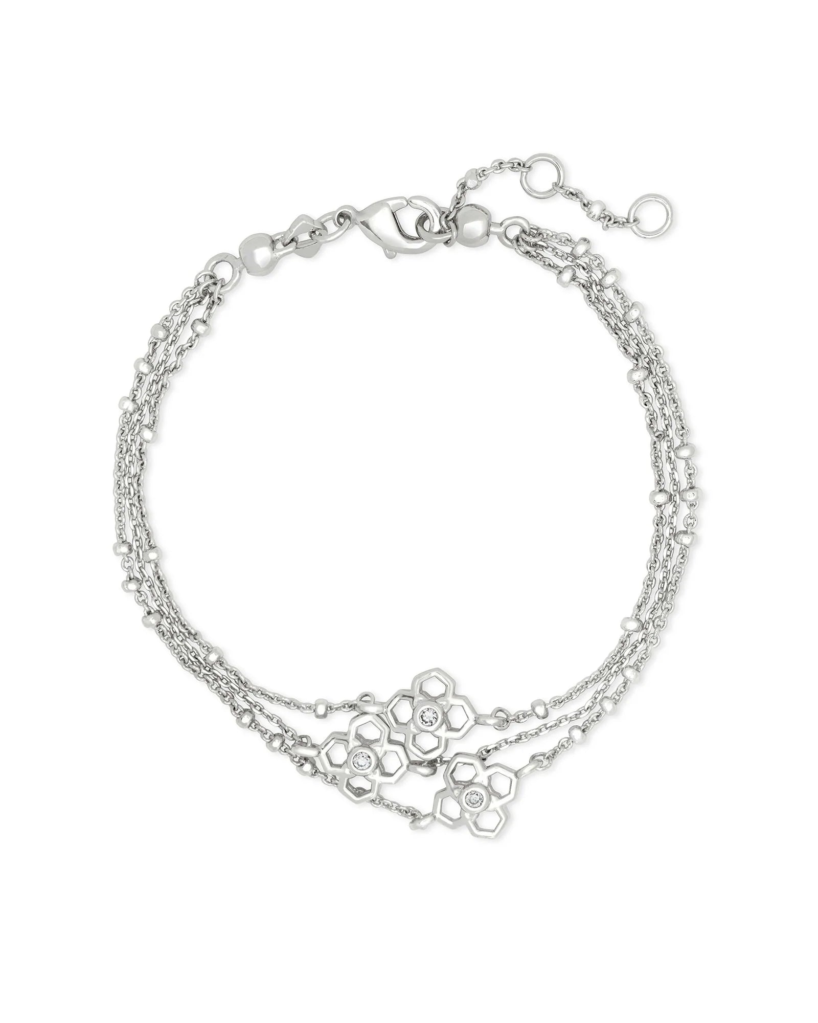 Rue Multi Strand Bracelet in Silver
