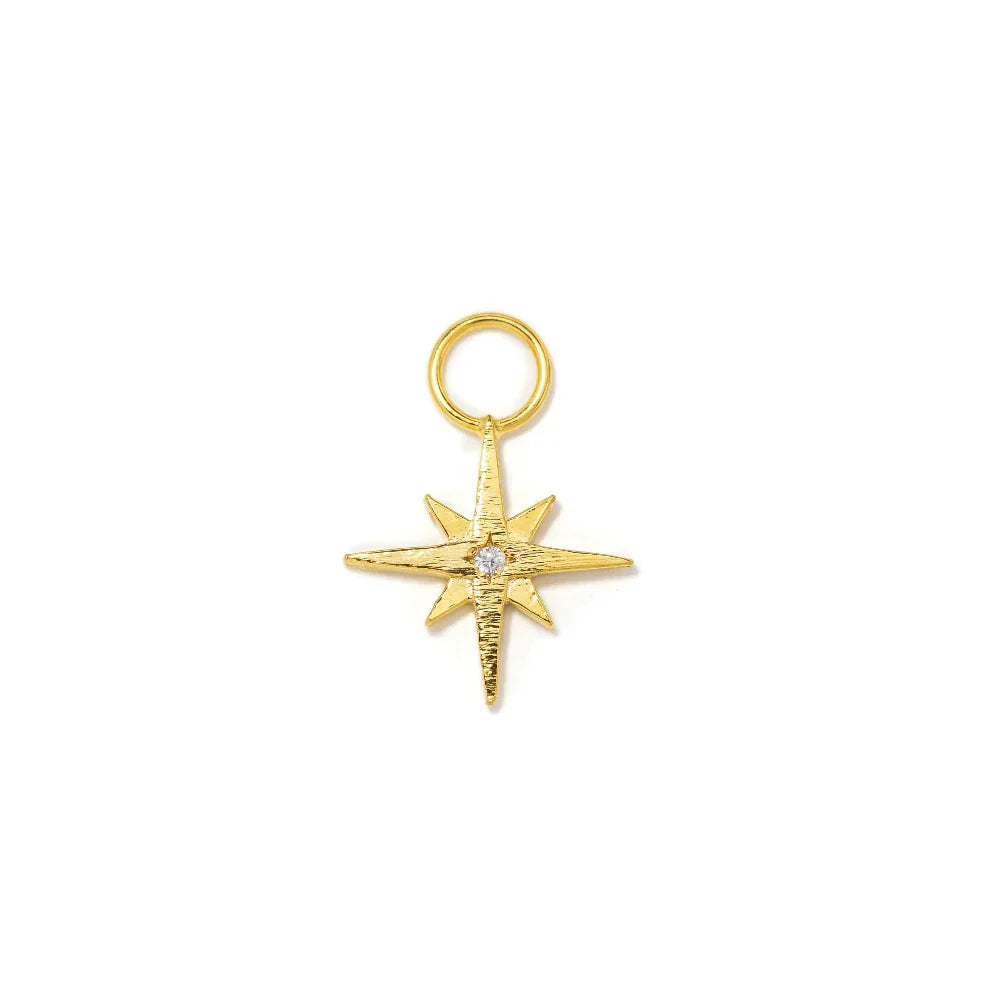 Starburst Hoop Charm