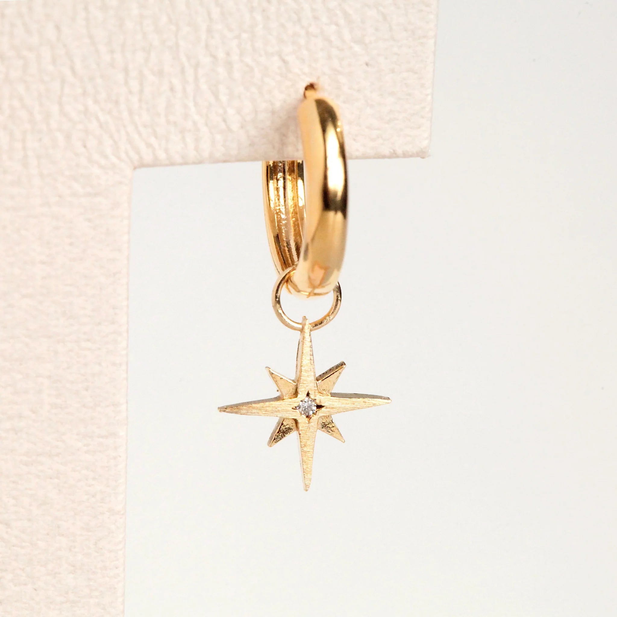 Starburst Hoop Charm