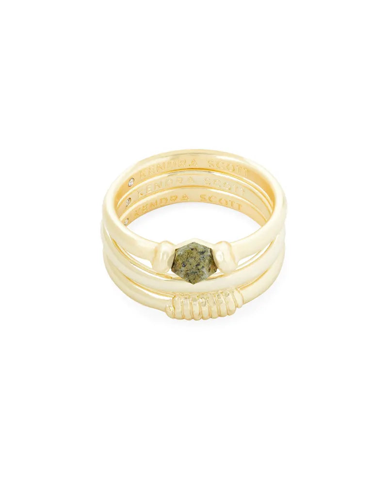 Ellms Gold Ring Set