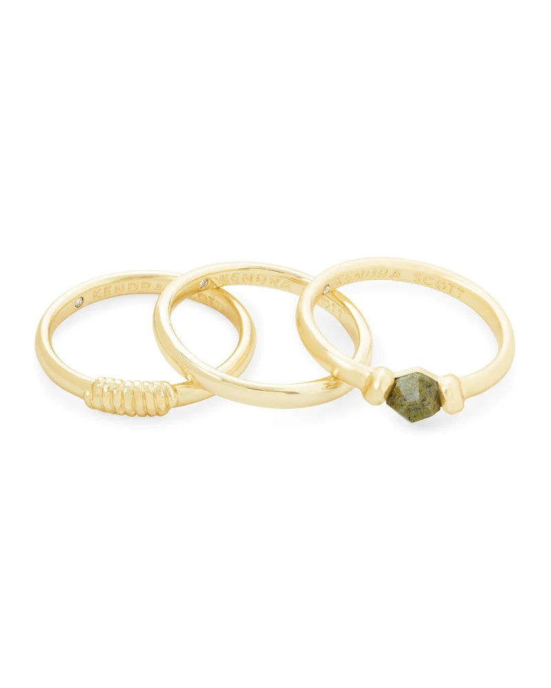 Ellms Gold Ring Set