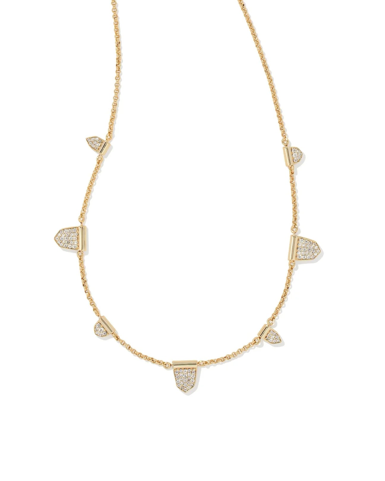 Adeline Strand Necklace in Gold