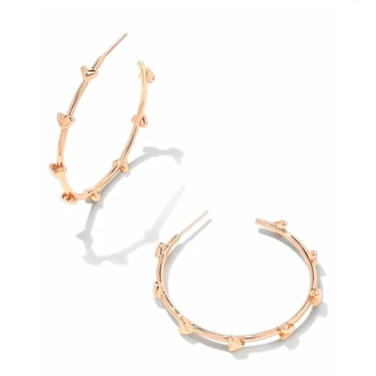Haven Rose Gold Hoop Earrings