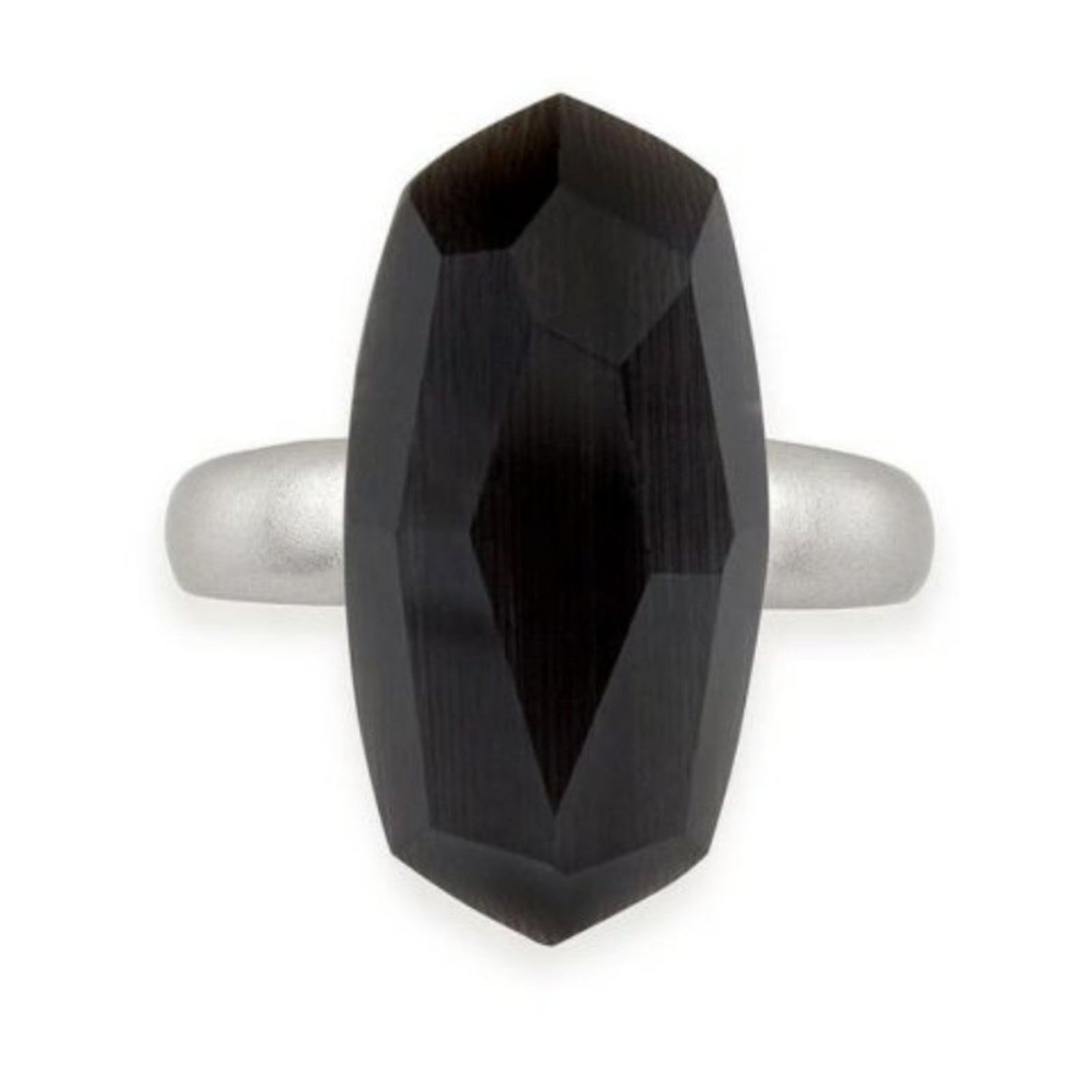 Dani Cocktail Ring in Black Cat's Eye