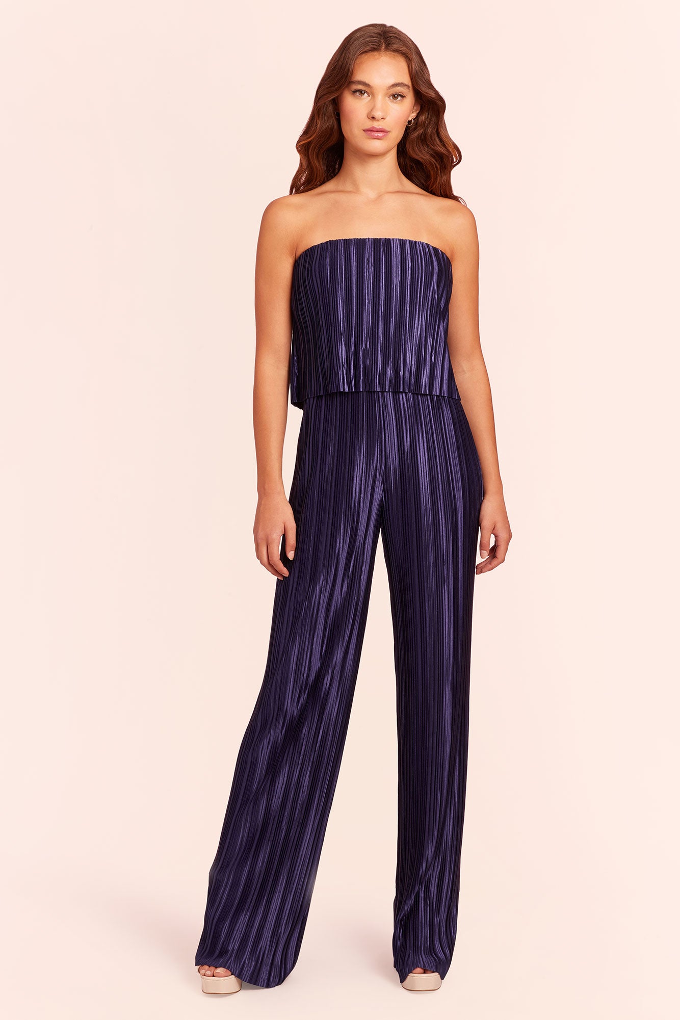 Collina Jumpsuit in Pleats