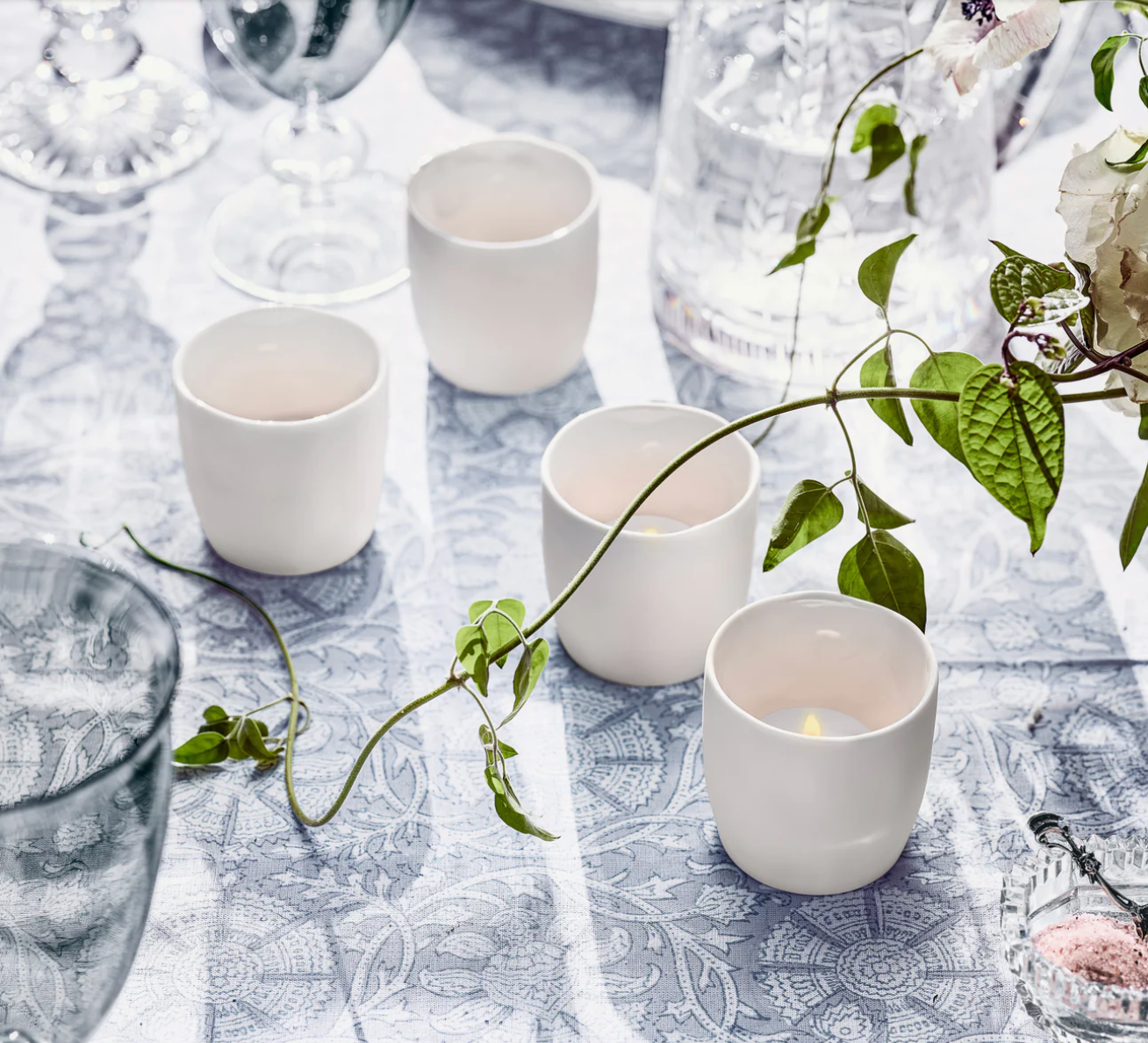 White Tea & Rosemary Alfresco Tealight Set